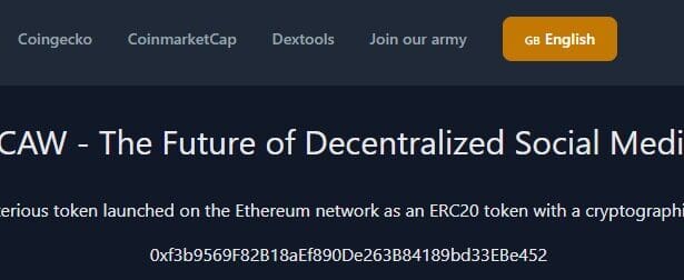 CAW A COIN (CAW): To Know More About This Crypto Read Our Article