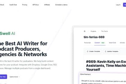 Swellai Ai Audio Editing Tool Review : How To Use & Free Guide