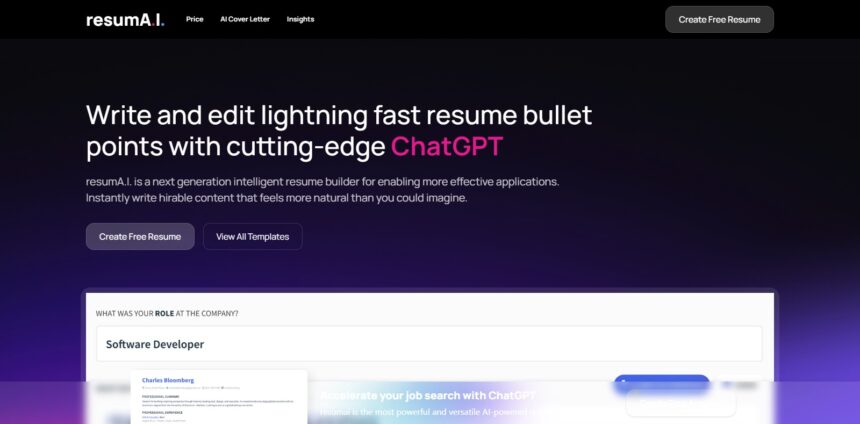 ResumA.I.: How To Use & Free Guide