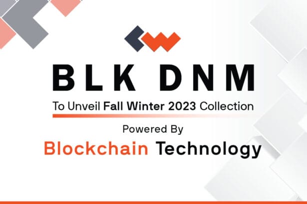 Blk DNM Introduces Intelligence Into Clothing With Blockchain, In First Use Of ‘Connected Fashion’