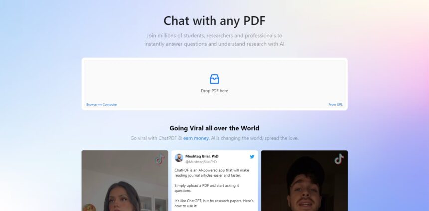 ChatPDF Review: How To Use & Free Guide