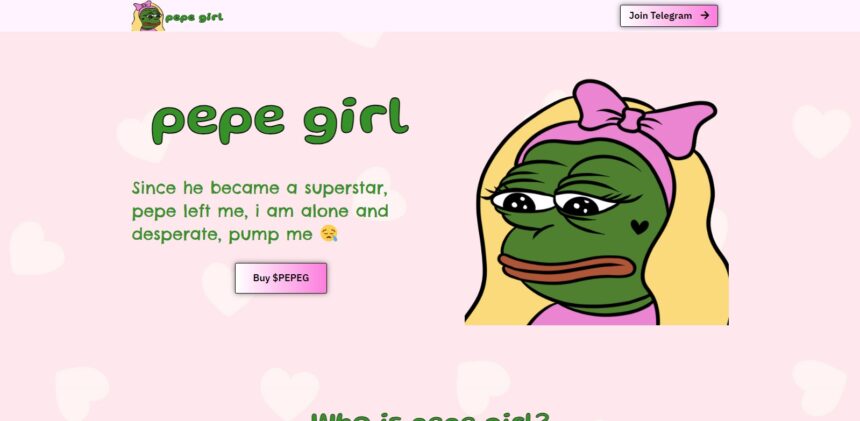 Pepe Girl: To Know More About This Crypto Read Our Article