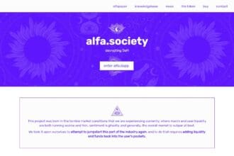 Alfa.Society: To Know More About This Crypto Read Our Article