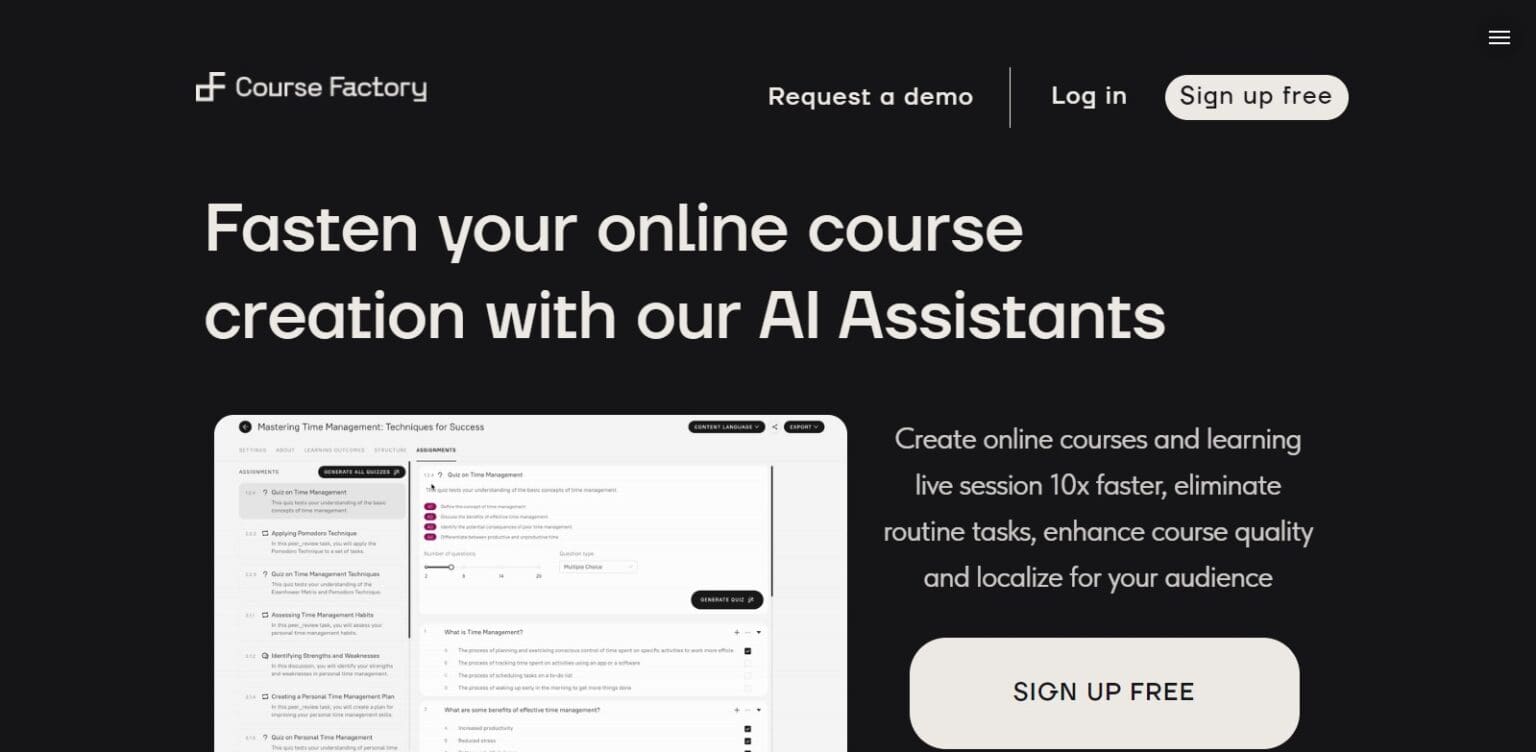 CourseFactory AI Review: How To Use & Free Guide