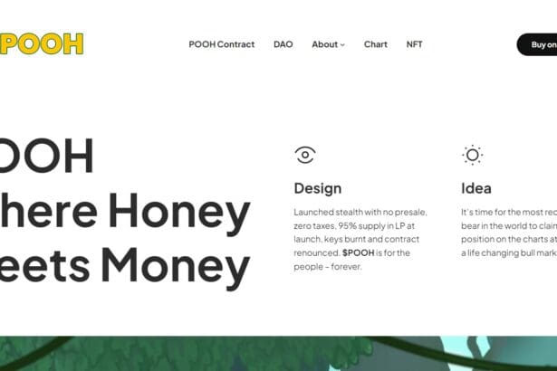 POOH: To Know More About This Crypto Read Our Article