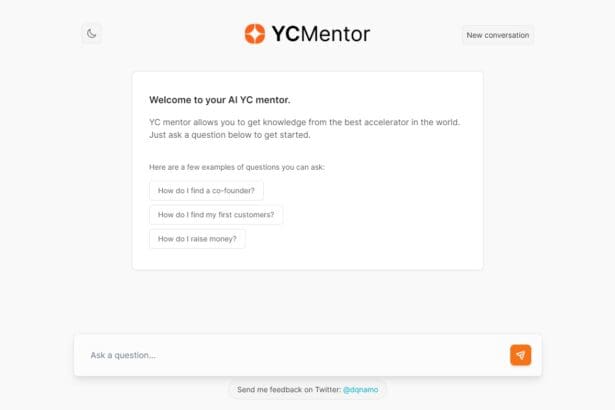 Yc Mentor AI Review: How To Use & Free Guide