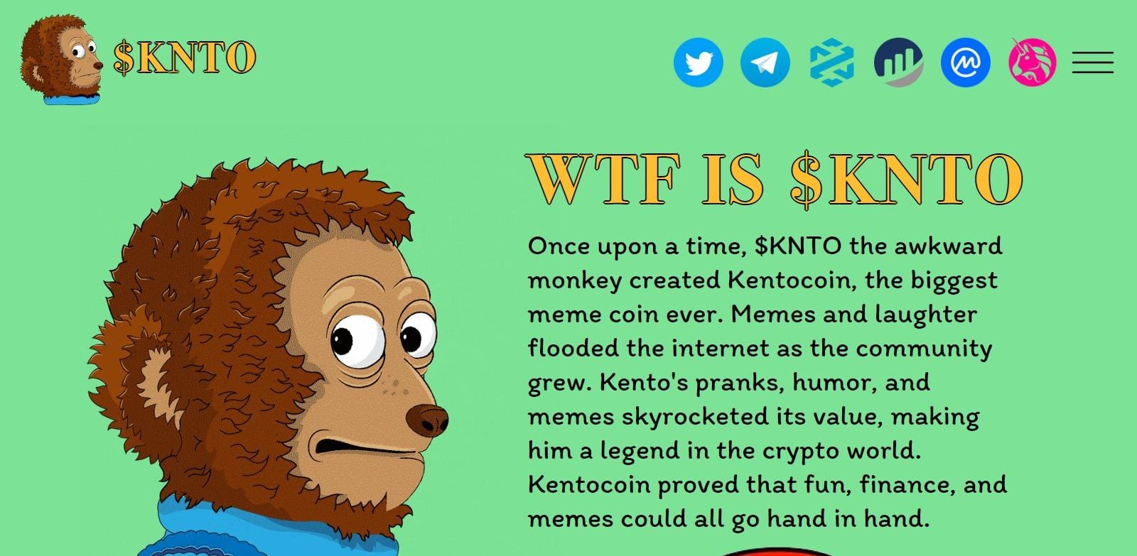 Memes played a crucial role in shaping Kentocoin's value. The community's engagement with and sharing of humorous content directly influenced the coin's price, highlighting the unprecedented connection between sentiment, engagement, and financial markets.
