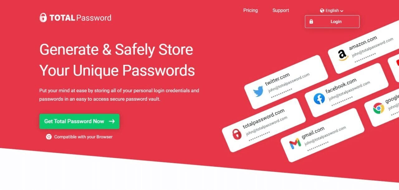 Total Password (Best Password Manager for Google Chrome)