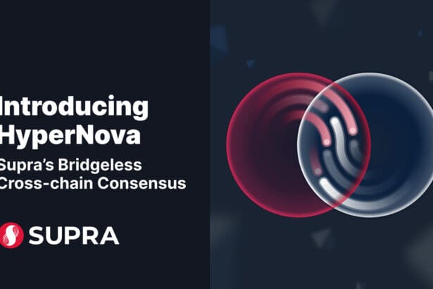 Supra Introduces a Cross-chain Bridgeless Technology — HyperNova — that Enables Secure Blockchain Interoperability