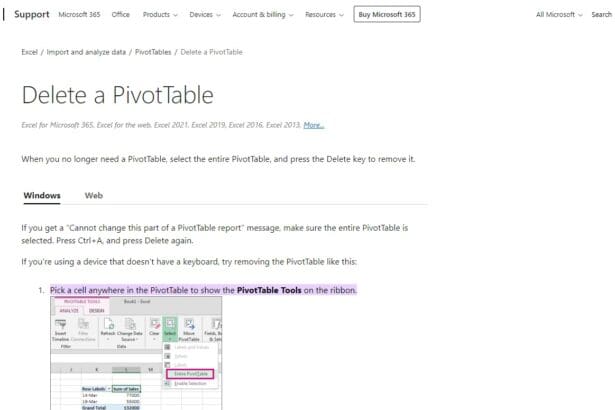 How To Delete Pivot Table: A Step-by-Step Guid