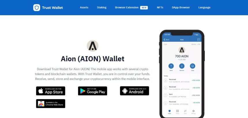 5 Best AION Wallets To Store AION Coin
