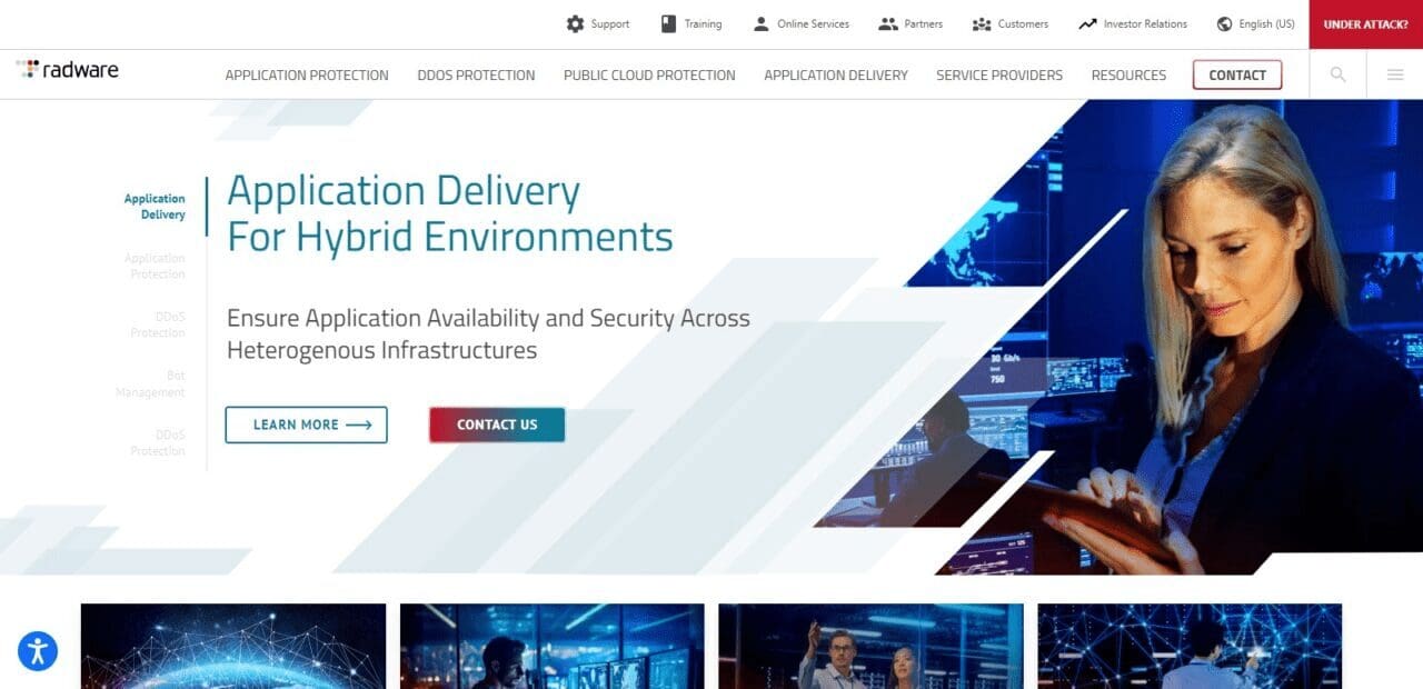 Radware (Best Cloud-based DDoS Protection)