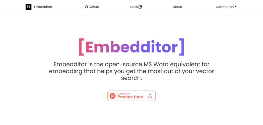 Embedditor Ai Review: How To Use & Free Guide