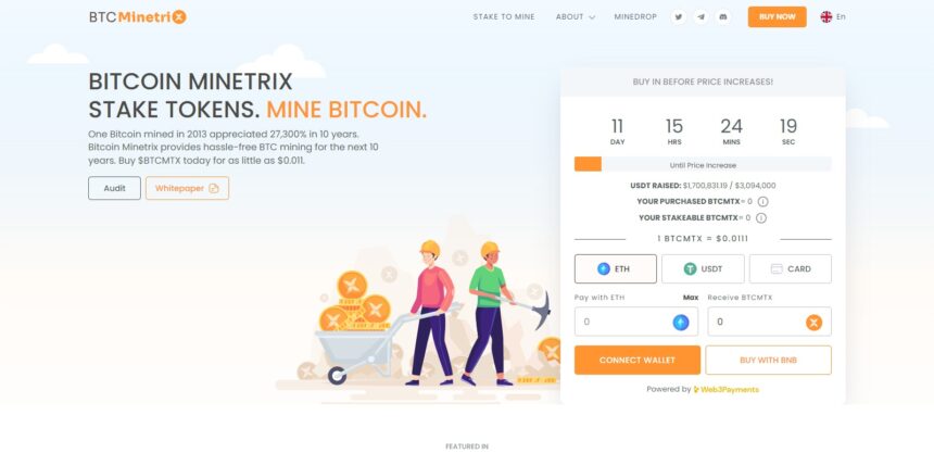 Bitcoin Minetrix Ico Review 2023 : Free Guide & Features