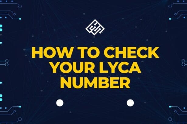 How to Check Your Lyca Number
