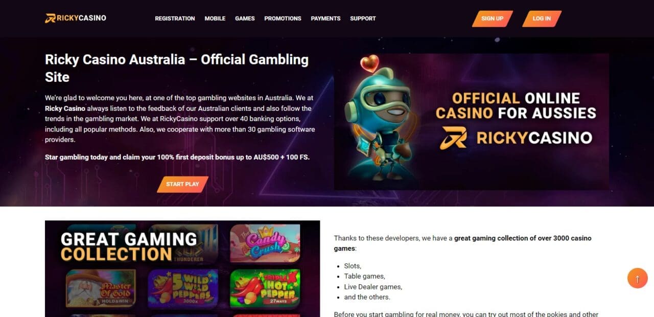 Ricky Casino (Best Online Pokies)