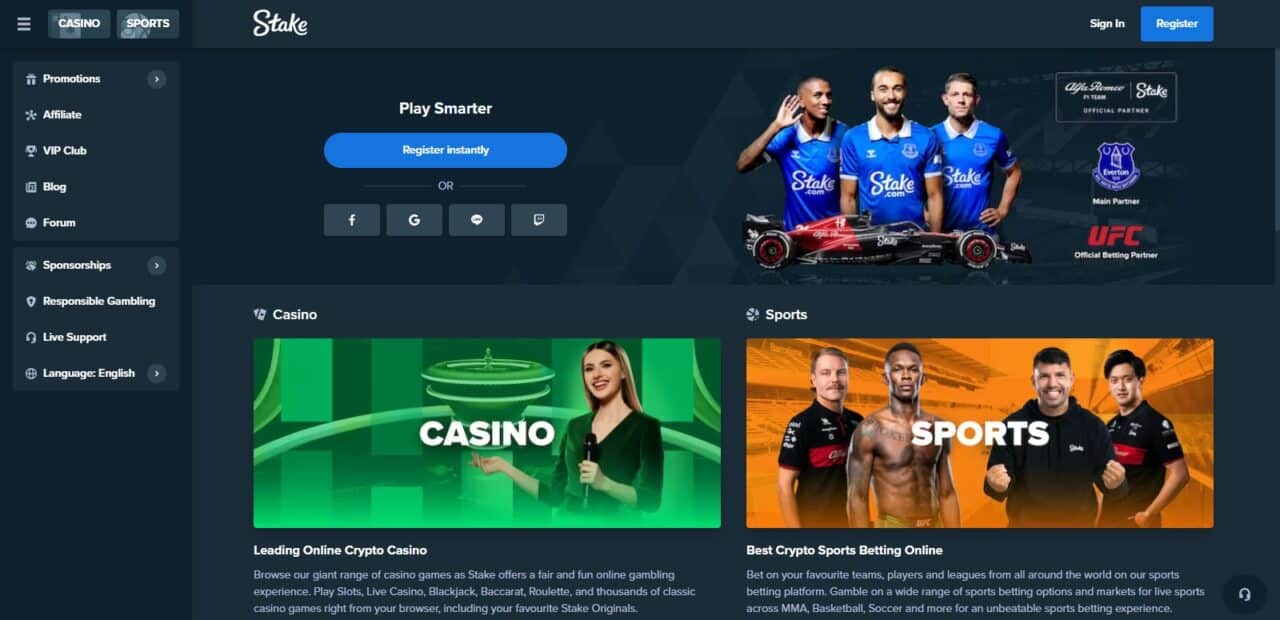 Stake.us Casino