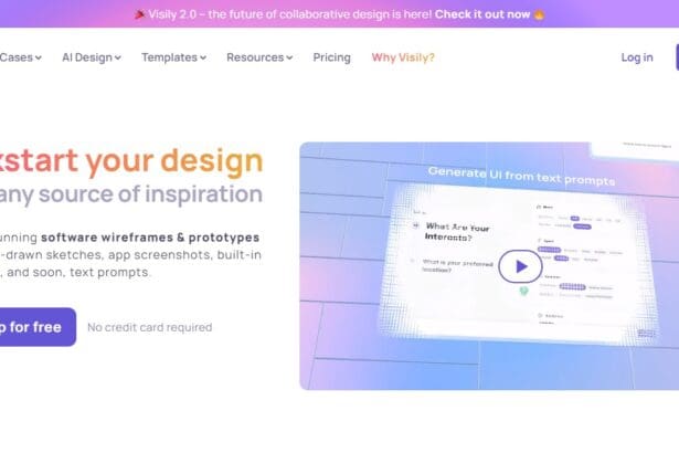 Visily Ai Review : How To Use & Free Guide