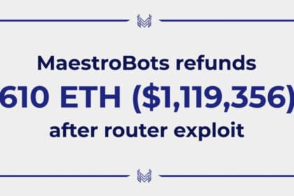 Maestro Trading Bot Refunds 610 ETH to Users Following Router Exploit