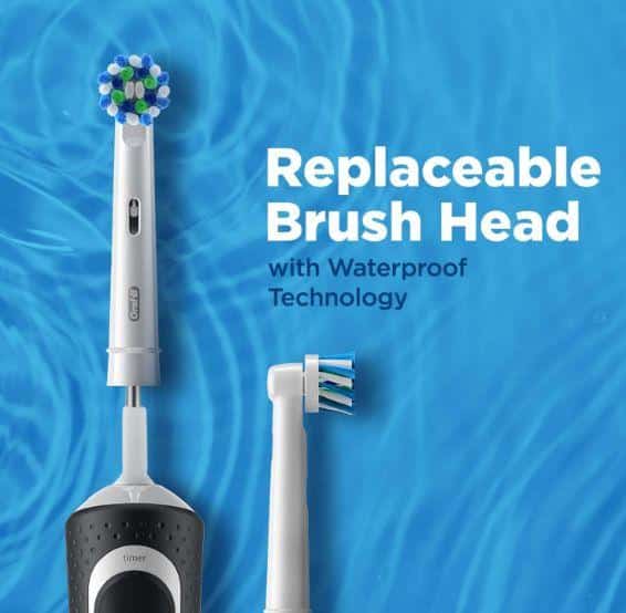 1. Oral B Vitality 100 Black Cross (Best Electric Toothbrush)