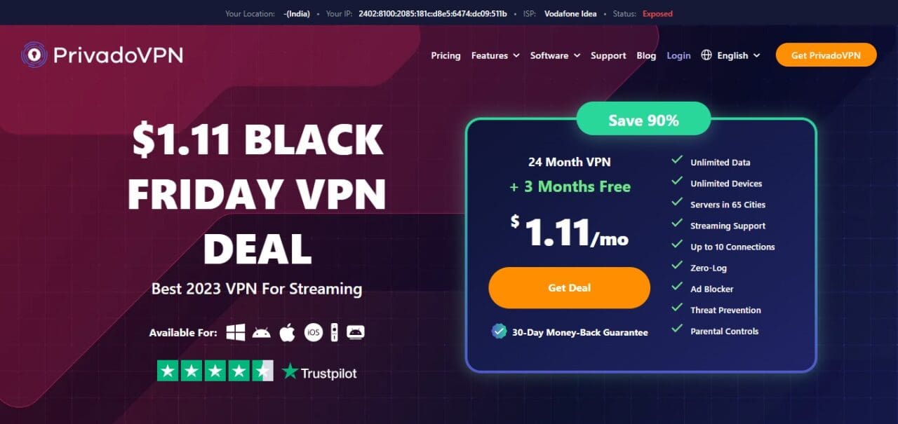 PrivadoVPN