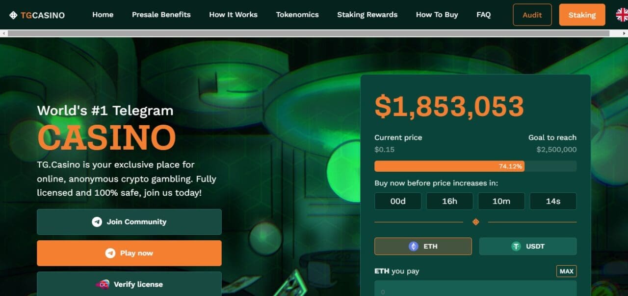 TG. Casino (Best Washington Online Casinos for Real Money)