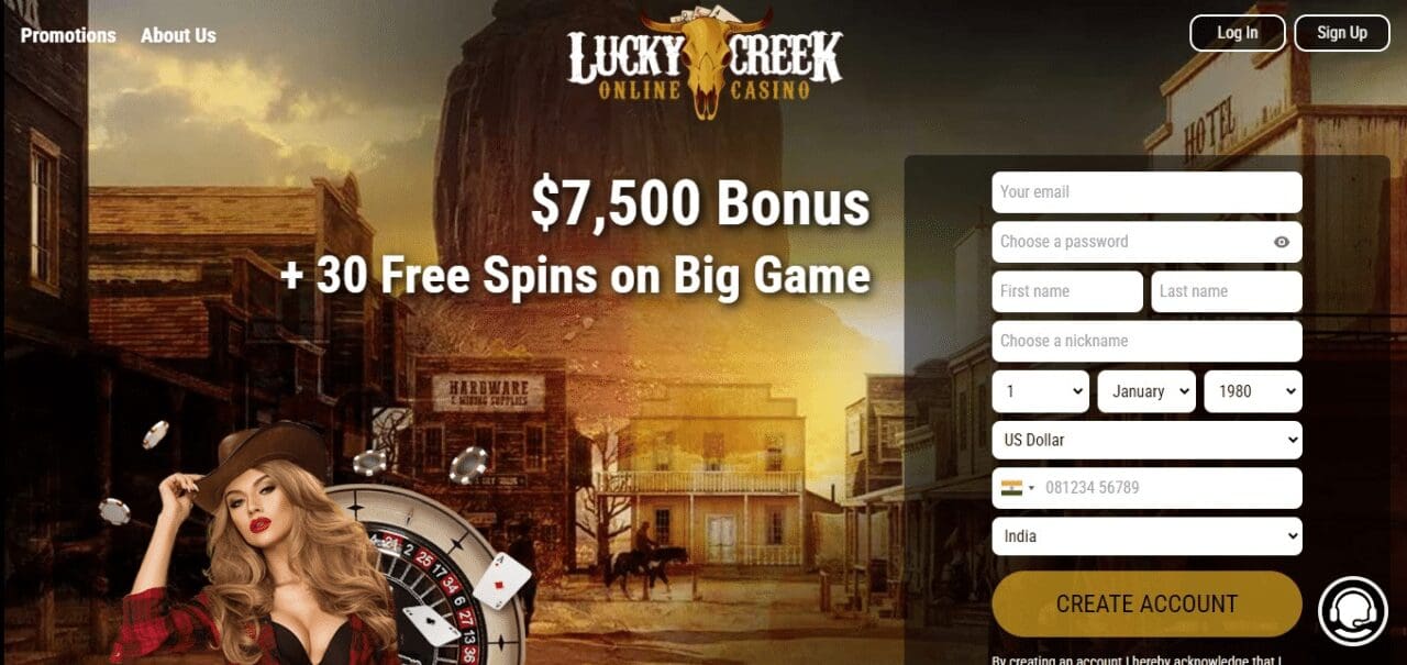 Lucky Creek (Top Washington Online Casinos for Real Money)