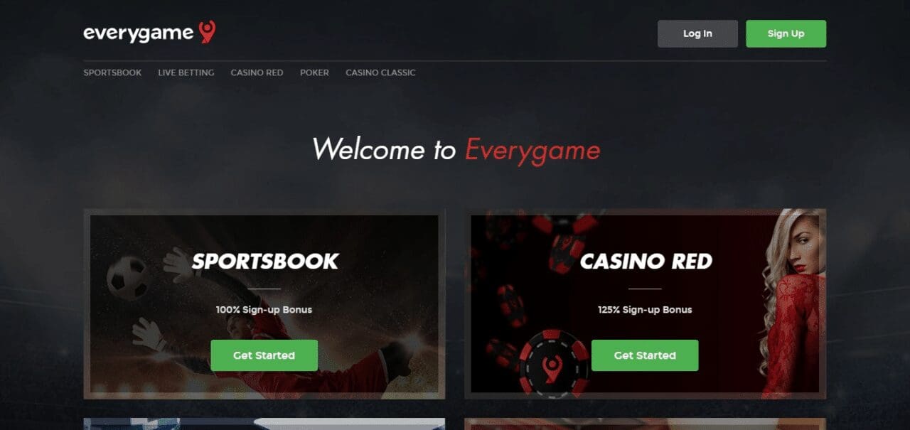 Everygame(Best Texas Betting Apps and Mobile Sites)