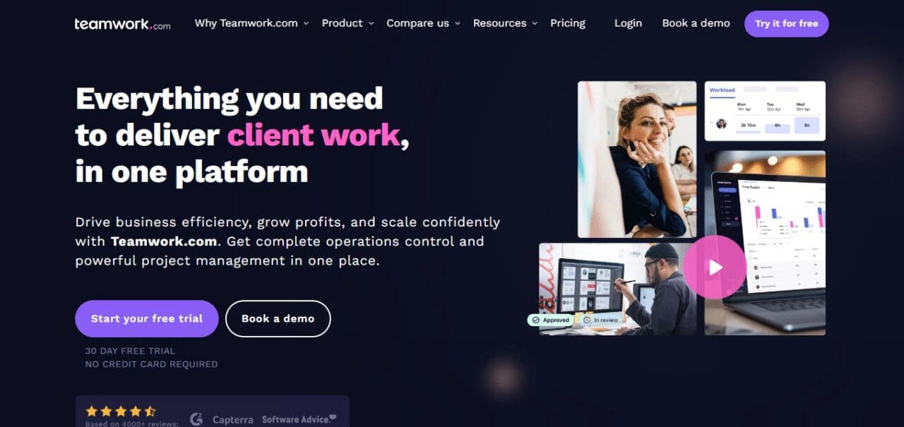 Teamwork (Best Flowchart Software Solutions)