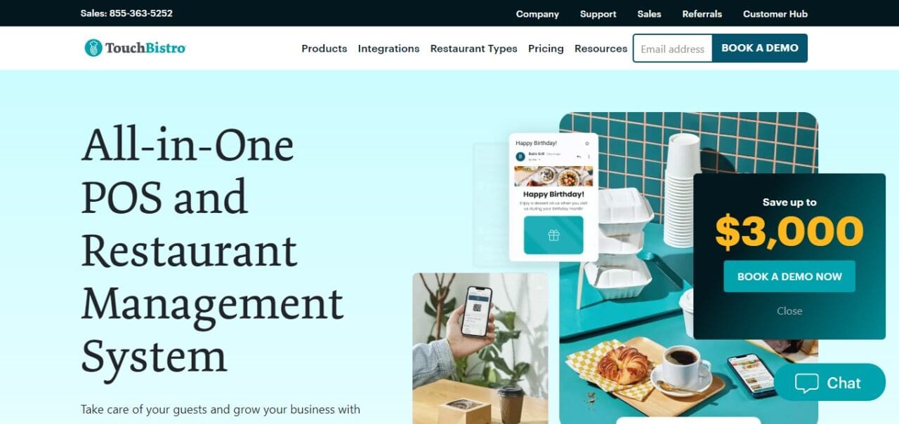 TouchBistro (Best Mobile Pos Systems)