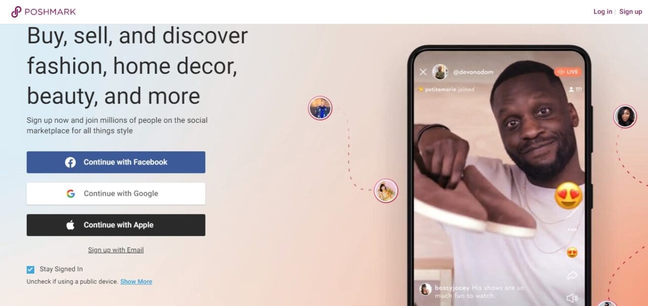 Poshmark (Best App To Sell Clothes)