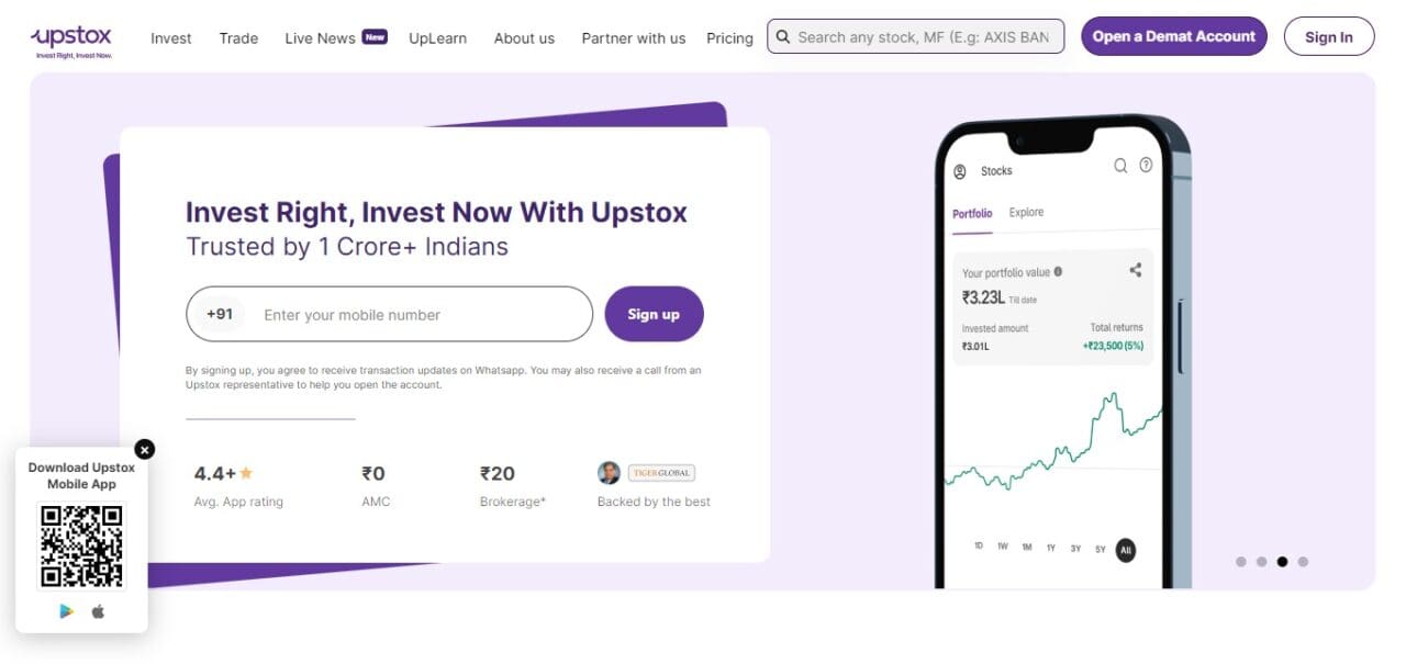 Upstox Old - Stocks