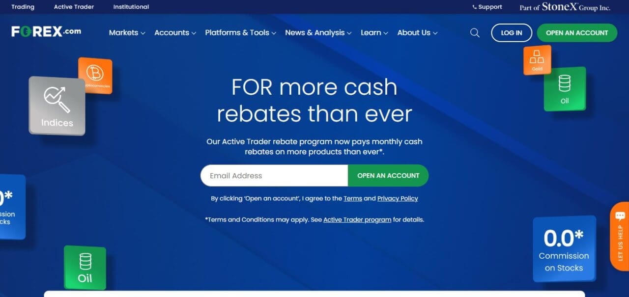 FOREX.com (Top Money Exchange Service In United States of America)