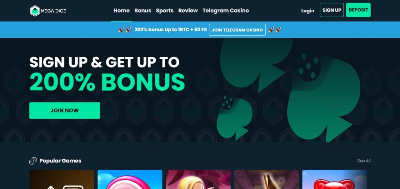Mega Dice (Best Offshore Sportsbooks)