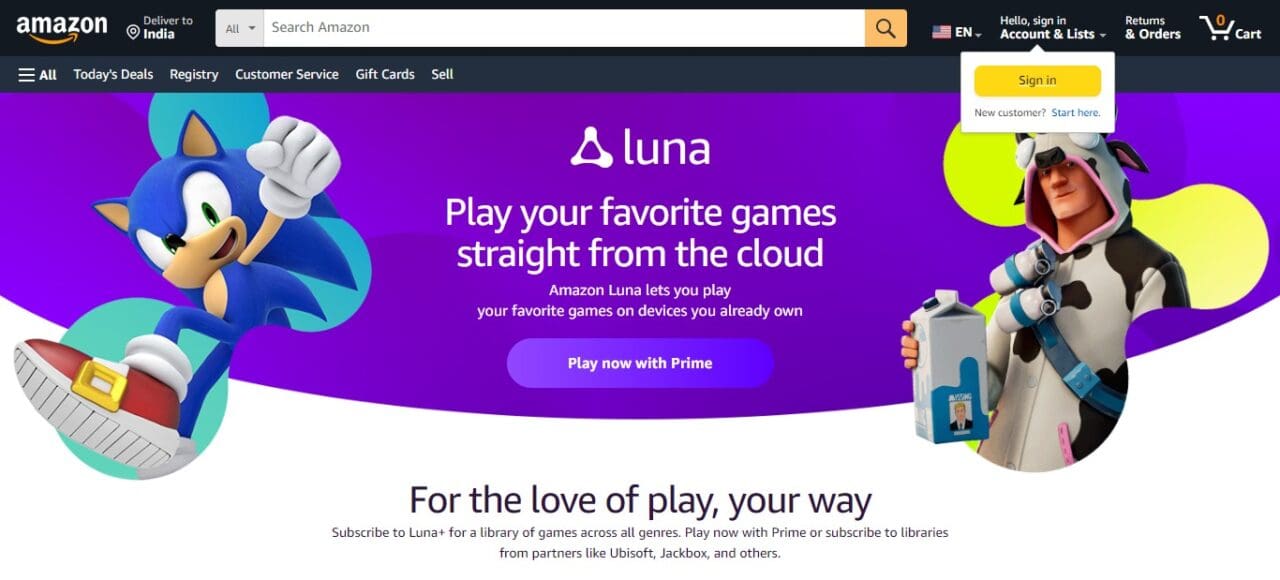 Amazon Luna