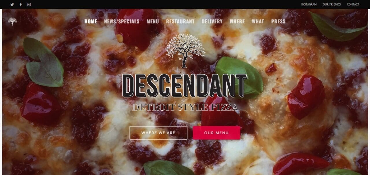 Descendant Detroit Style Pizza