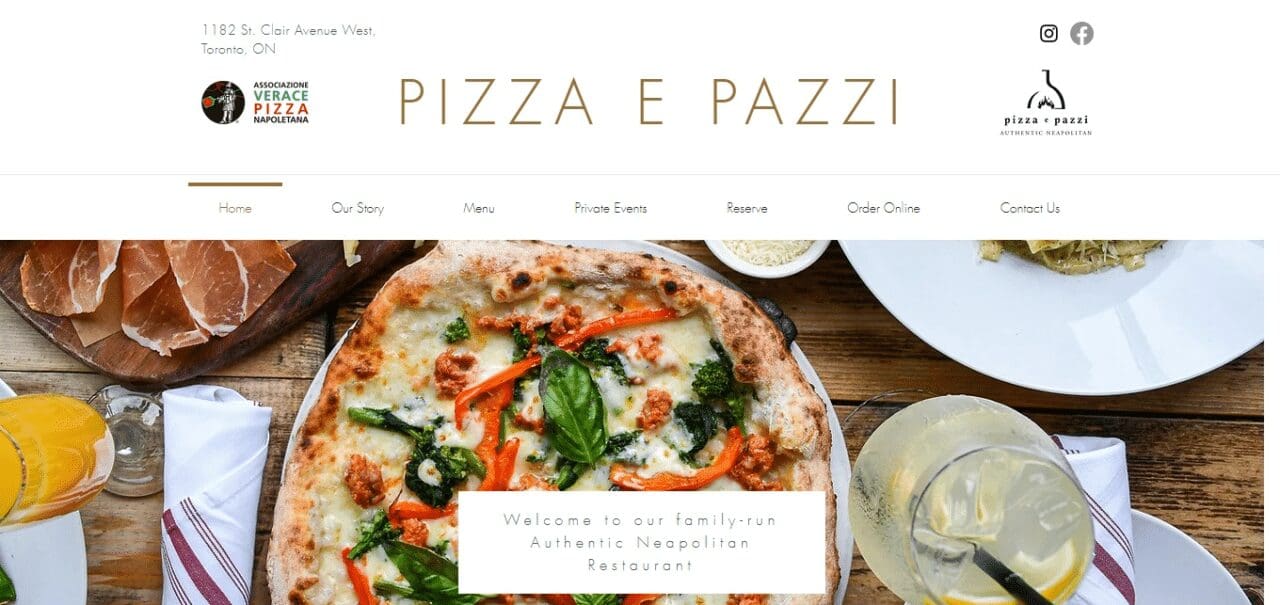 Pizza e Pazzi (Best Pizza Toronto)