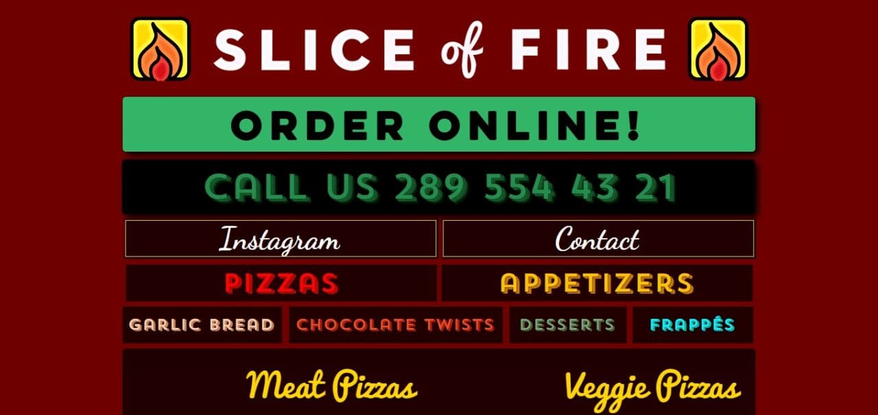 Slice of Fire Pizza
