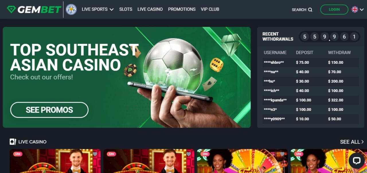 Gembet (Best Singapore Gambling Sites)