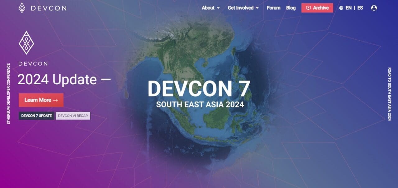 Devcon (Best Crypto Conferences To Attend)