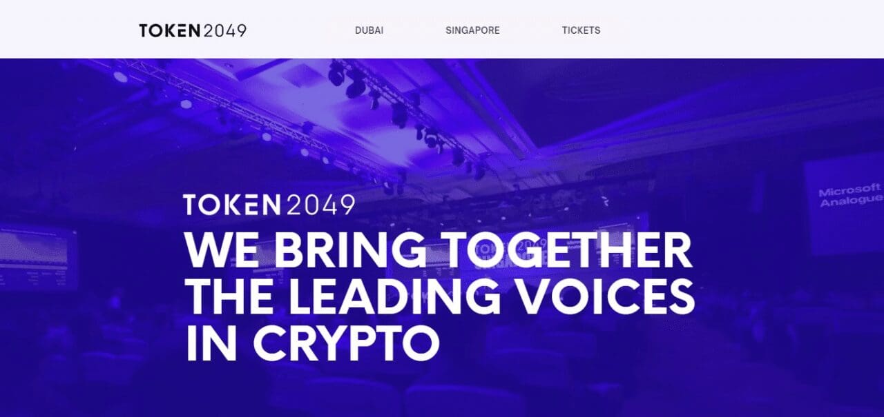 TOKEN2049 (Best Crypto Conferences To Attend)