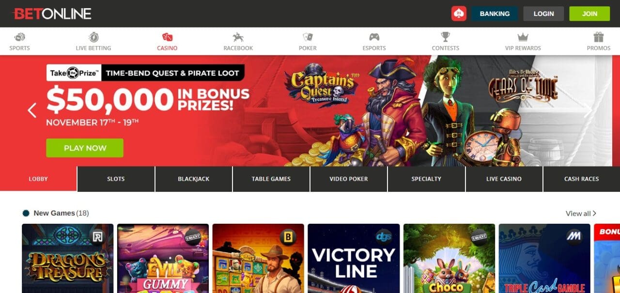 BetOnline Casino