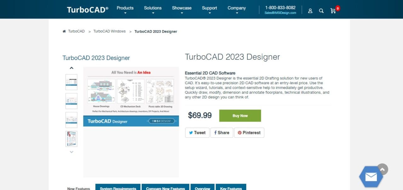 TurboCAD Designer (Top Software For Laser Engraving)