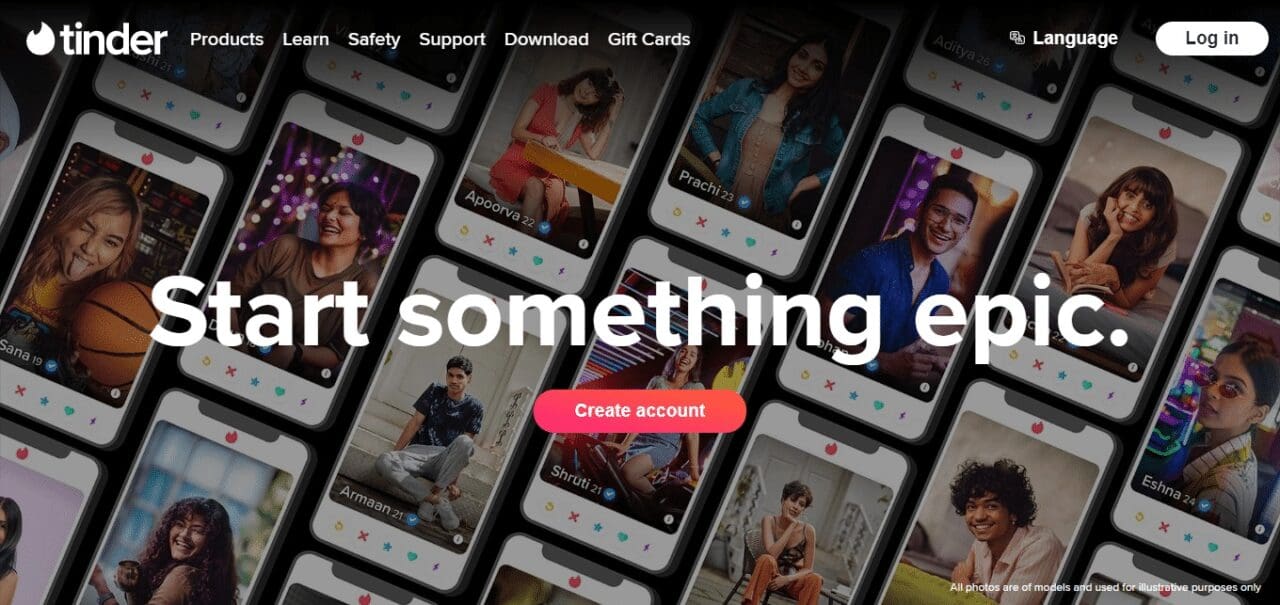 Tinder (Best Dating App In Denmark )