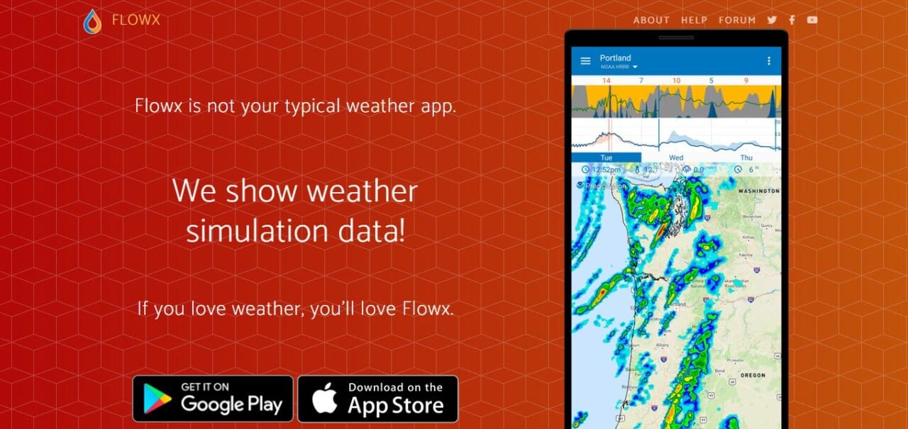 Flowx (Best Weather App Ireland)