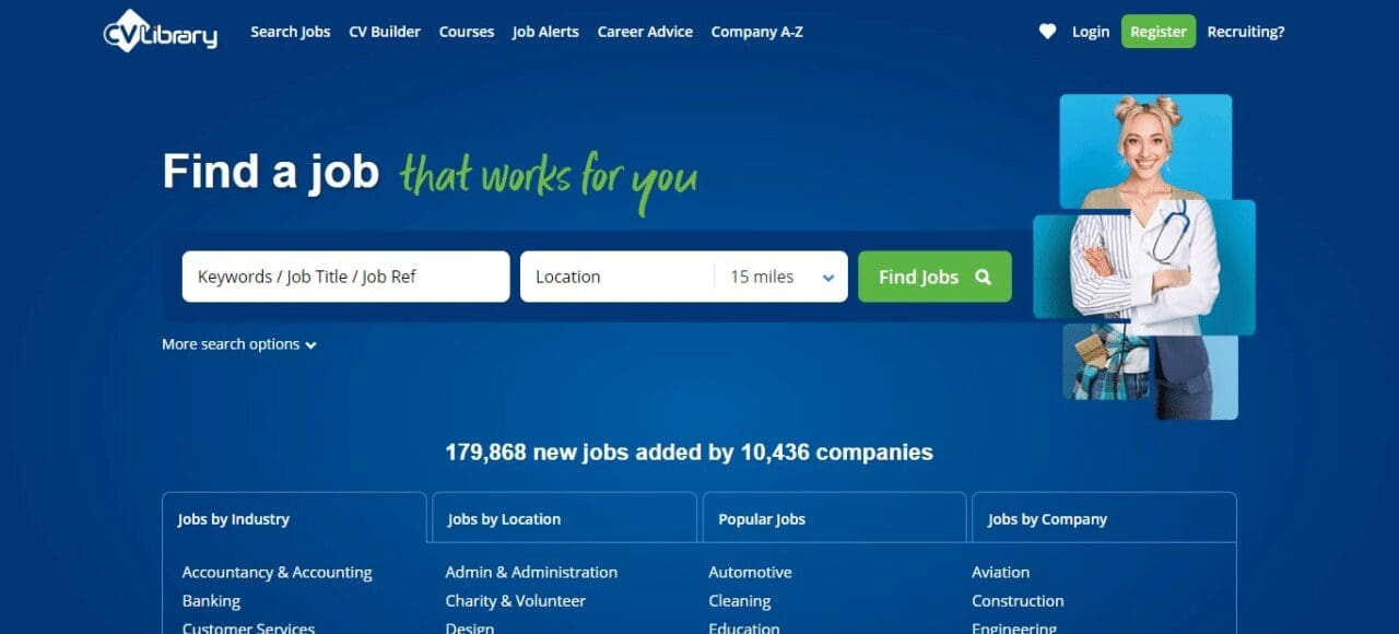 CV-Library (Best Job Sites Uk)