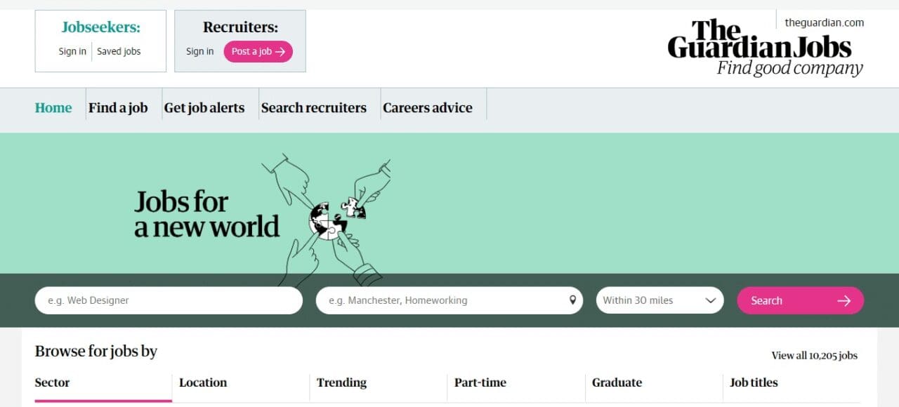 Guardian Jobs