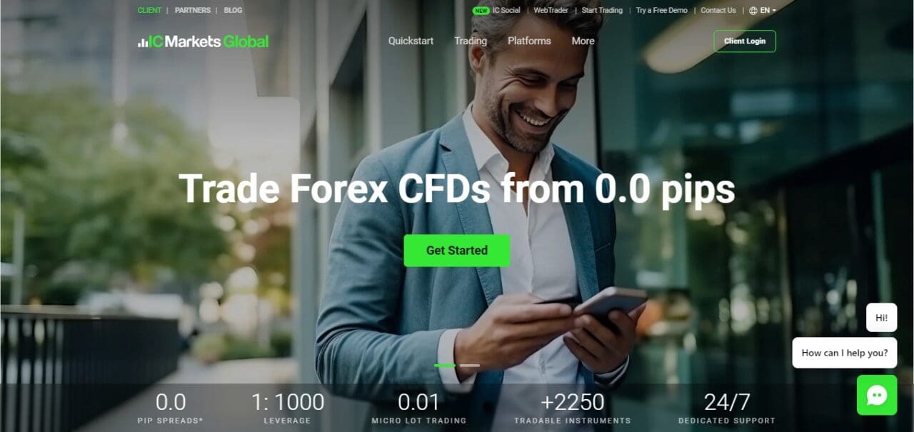  IC Markets (Best Trading App Malaysia)