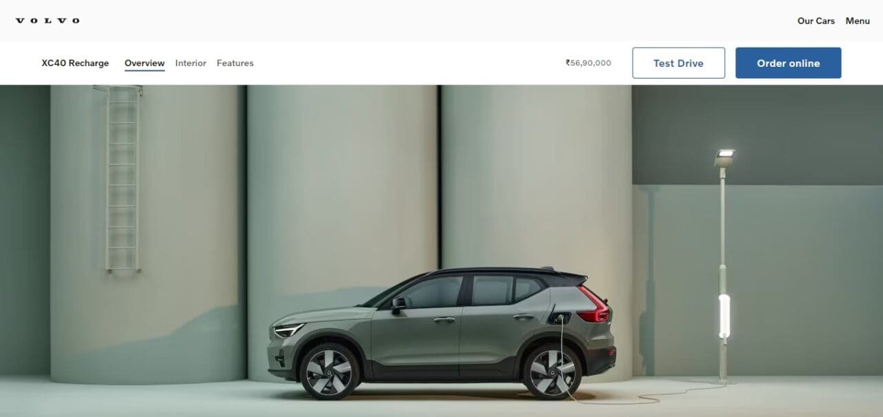 Volvo XC40 recharge (Best Electric Cars Australia)