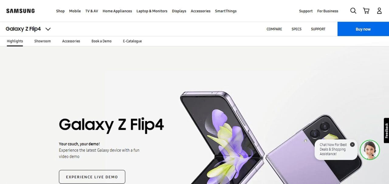 Samsung Galaxy Z Flip 4